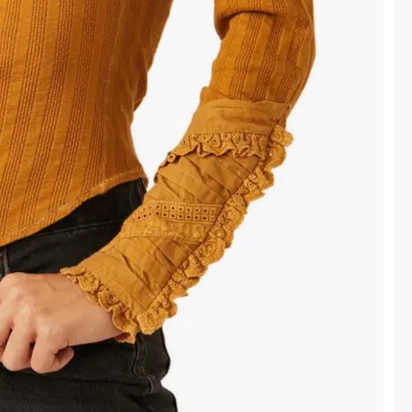 FREE PEOPLE COULD I LOVE YOU MORE TOP - Picture 4 of 4